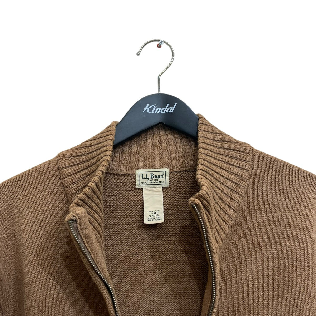 L．L．Bean ジップアップニット 古着・中古-3枚目のアイテム画像