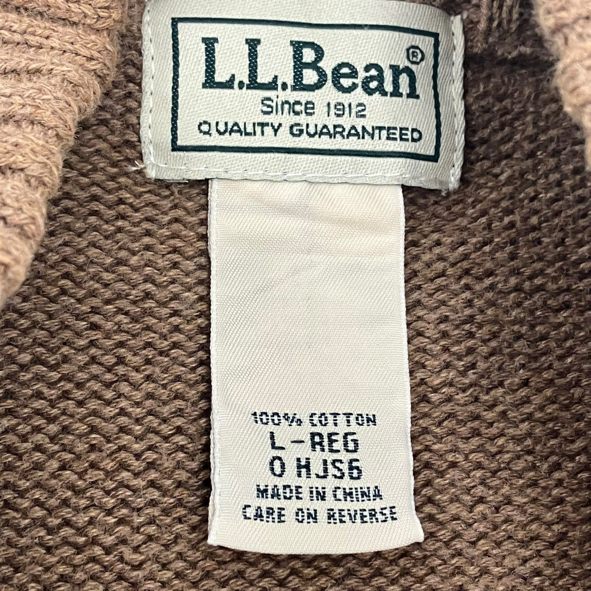 L．L．Bean ジップアップニット 古着・中古-5枚目のアイテム画像