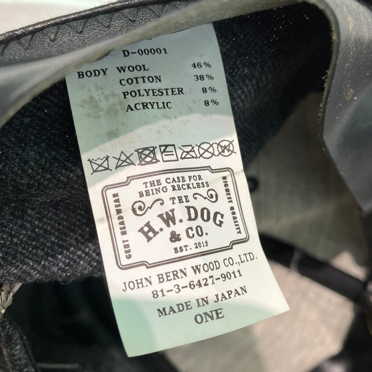 THE H．W．DOG＆CO． BASEBALL CAPキャップD-00001 古着・中古-6枚目のアイテム画像