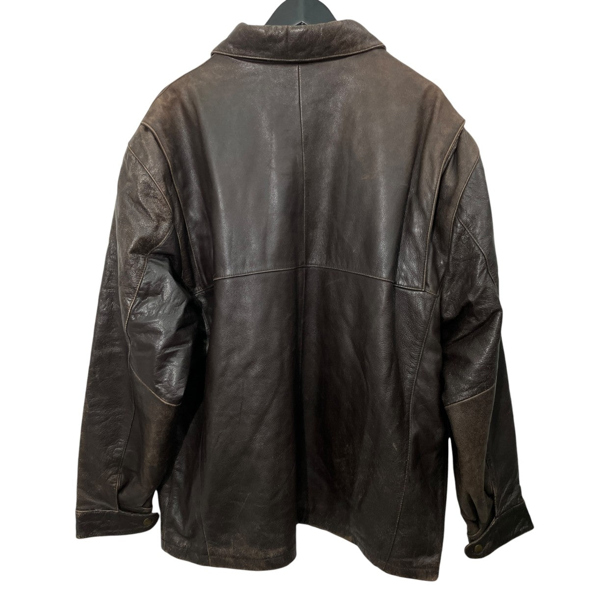 GAP 90s genuine leather premium standardレザージャケット 古着・中古-2枚目のアイテム画像