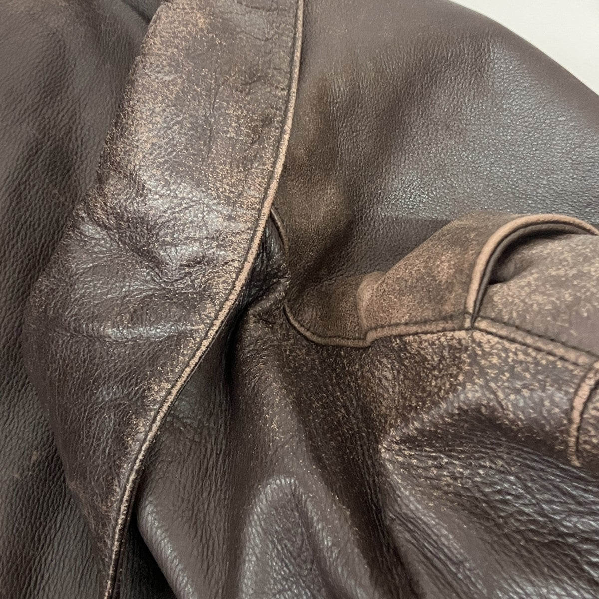 GAP 90s genuine leather premium standardレザージャケット 古着・中古-7枚目のアイテム画像