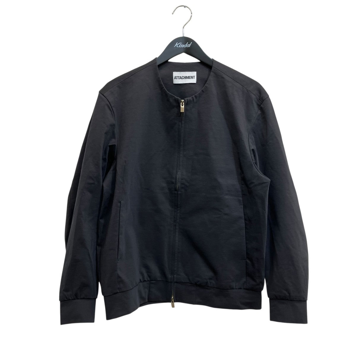 ATTACHMENT STUDIOUS別注 NO COLLAR BLOUSONノーカラージャケットAB32-109 古着・中古-1枚目のアイテム画像