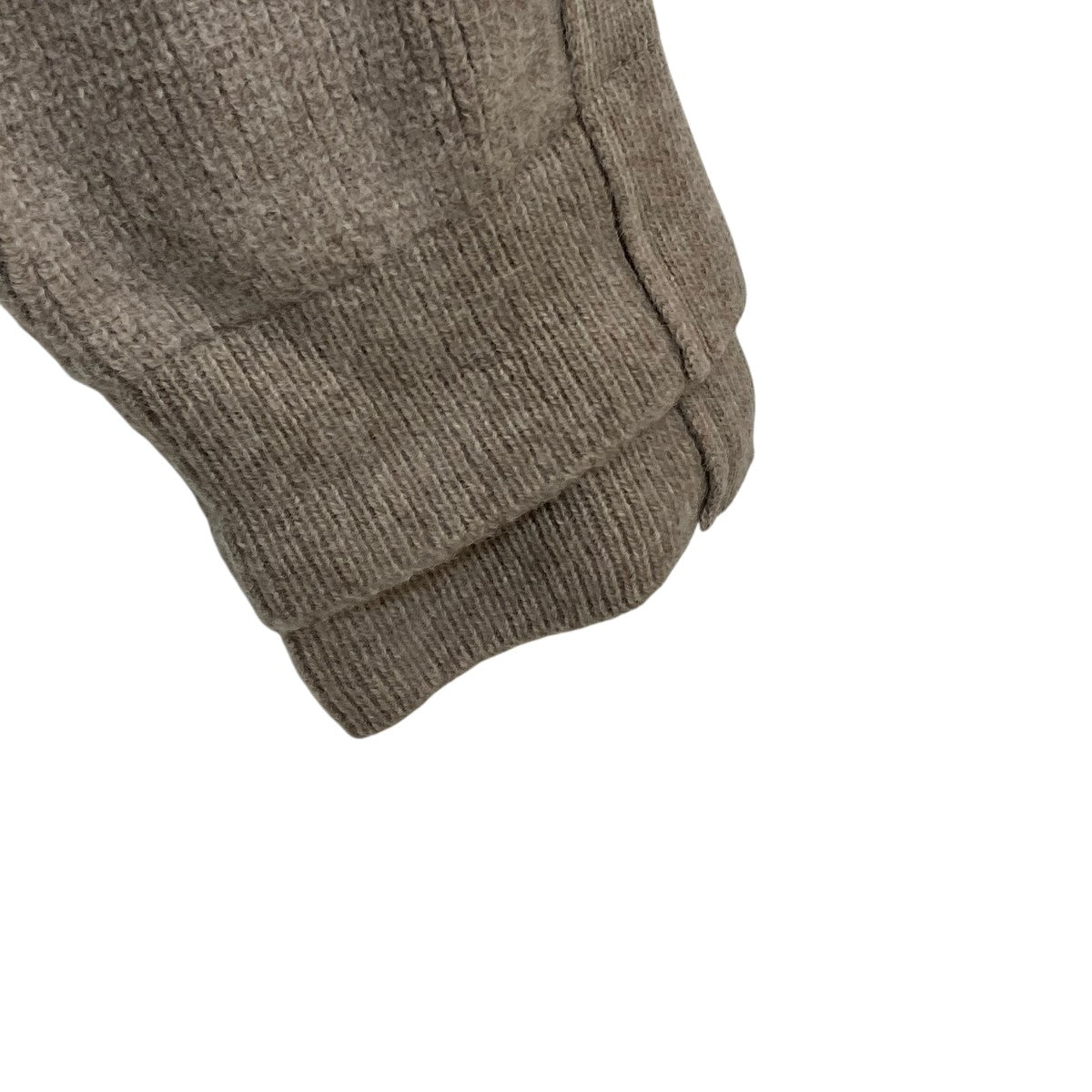YOKE carol別注 7G ALPACA WOOL DOUBLE SLEEVES RIB KNITクルーネックニットYK20AW0179S-C 古着・中古-4枚目のアイテム画像