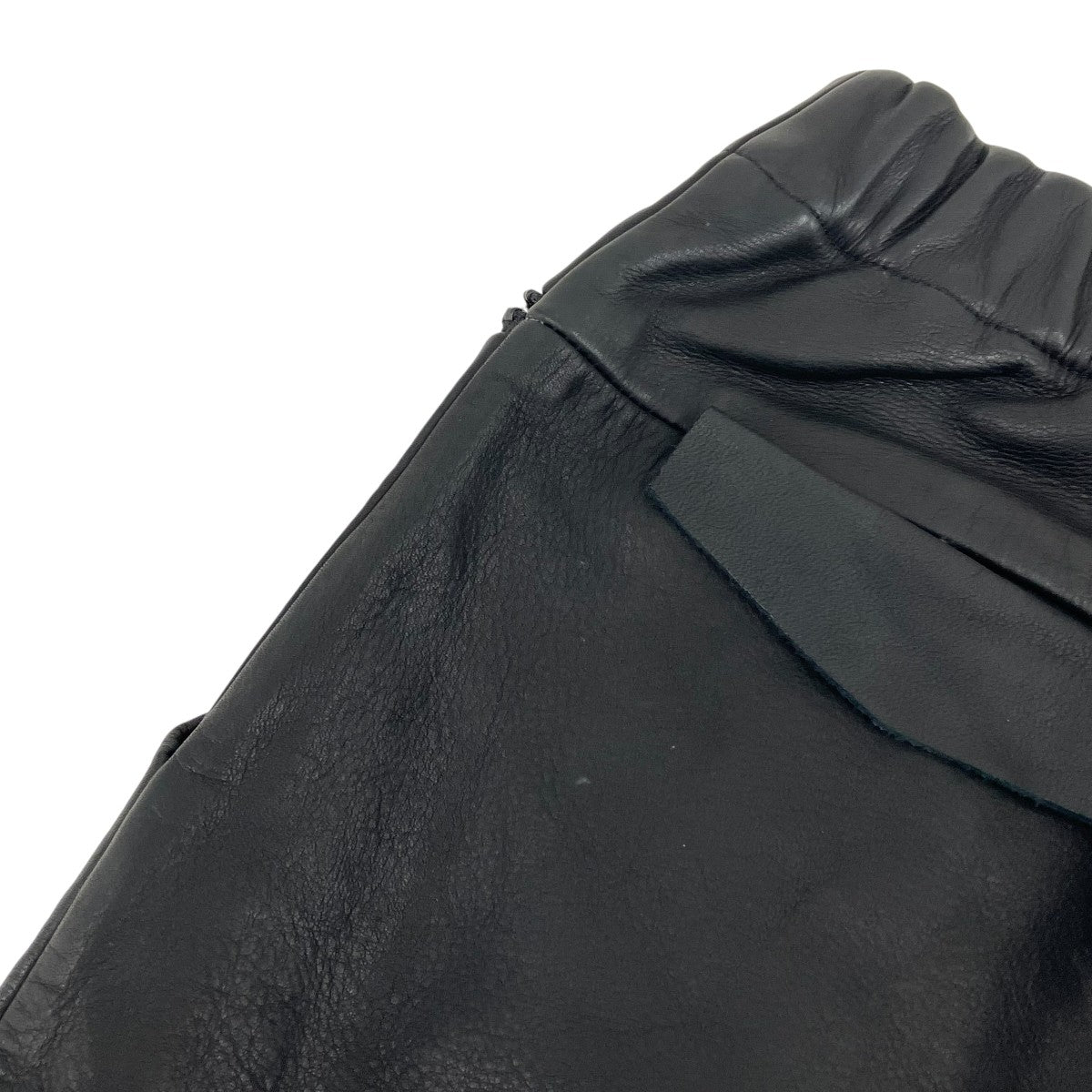 SUNSEA LEATHER FLEA MARKET PANTSレザーパンツ 古着・中古-7枚目のアイテム画像