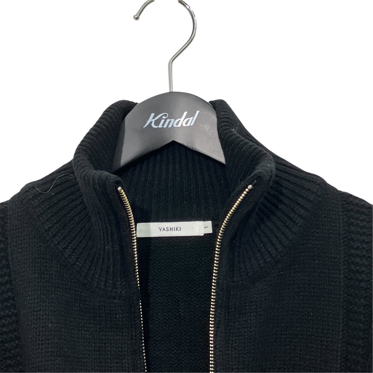 Akane Knit BlousonジップアップニットYSK-21AW-KN08