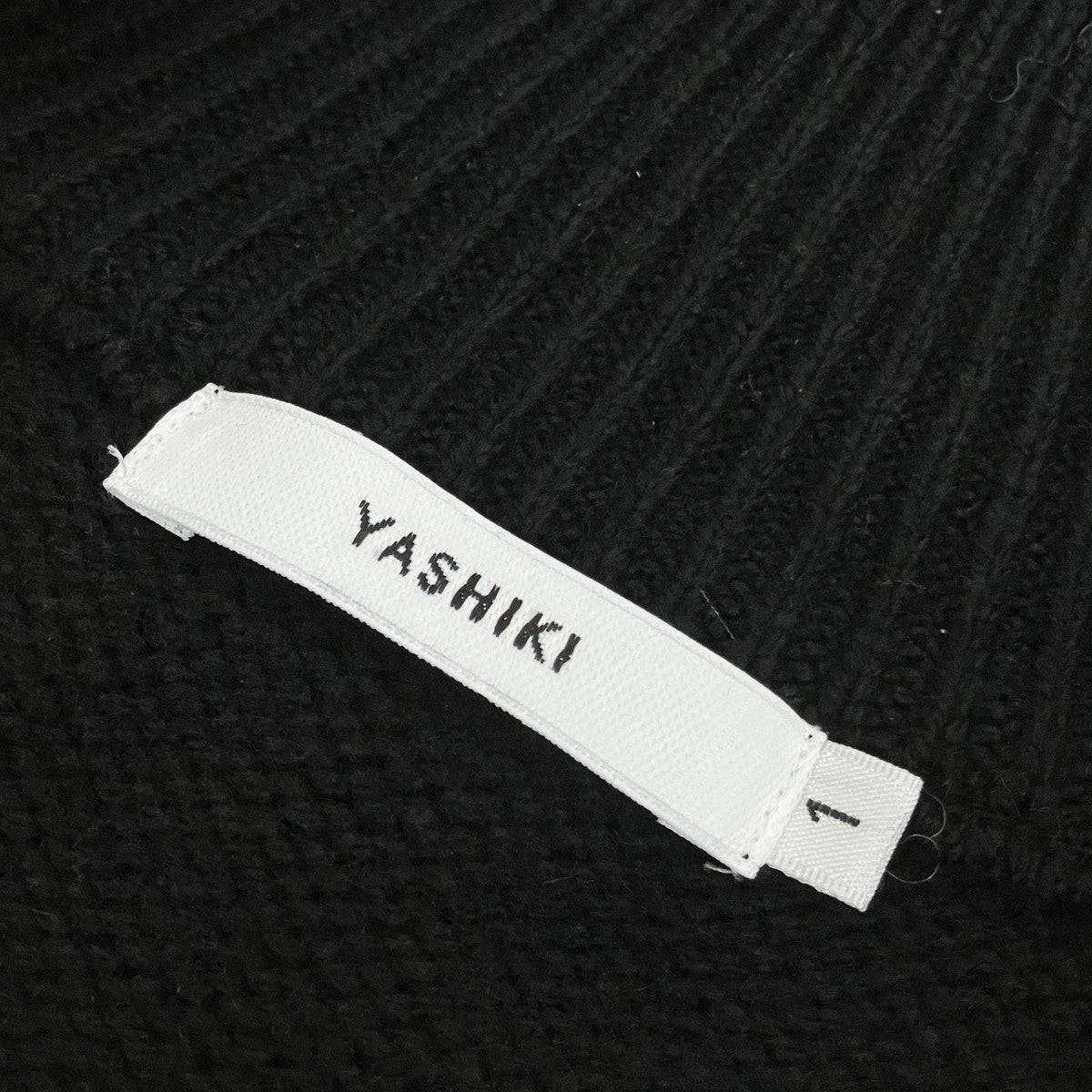 Akane Knit BlousonジップアップニットYSK-21AW-KN08