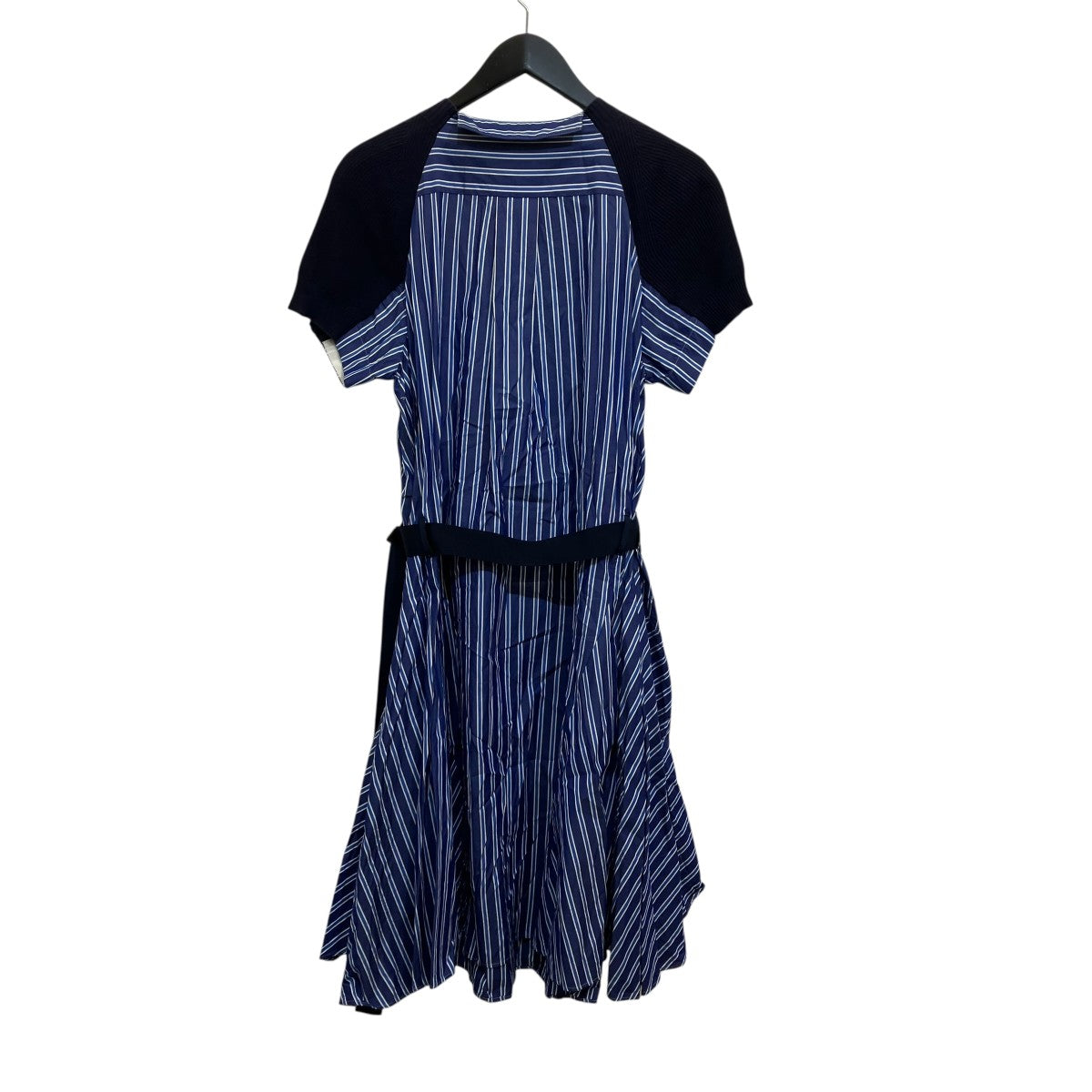 sacai(サカイ) 20SSCotton Knit Dress半袖ニットワンピースSCW-019 SCW