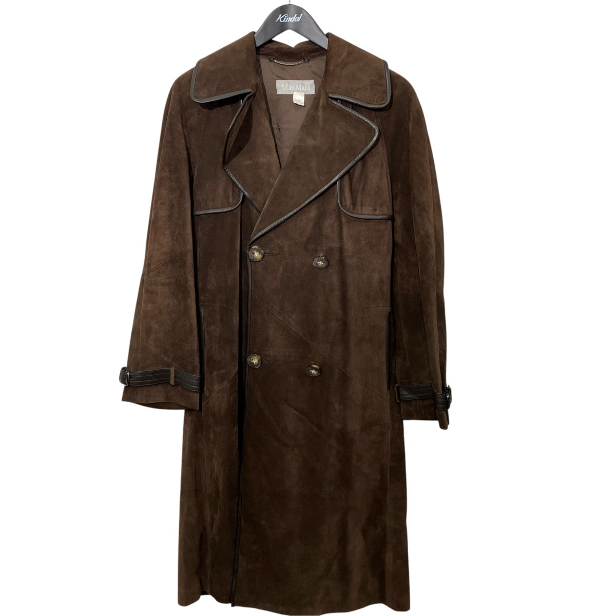 MaxMara レザーコート 古着・中古-1枚目のアイテム画像