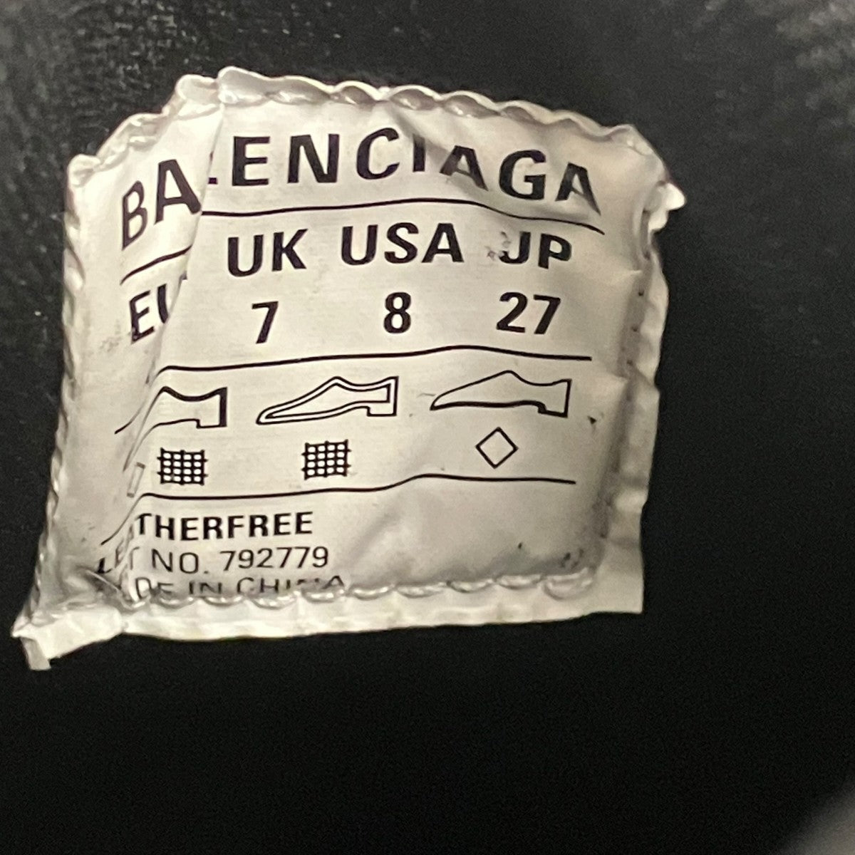BALENCIAGA 10XLスニーカー792779 古着・中古-7枚目のアイテム画像