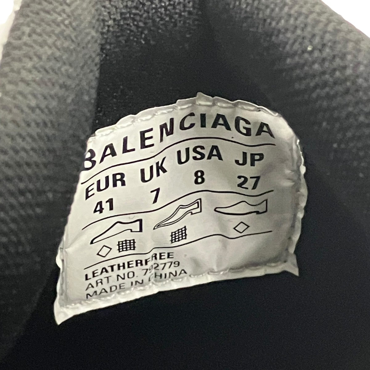 BALENCIAGA 10XLローカットスニーカー792779 古着・中古-7枚目のアイテム画像