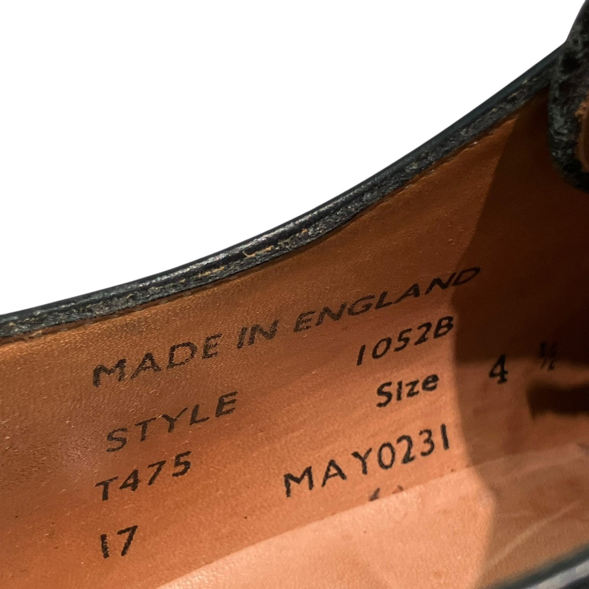 SANDERS FEMALE PLAIN TOE SHOEドレスシューズ1052B 古着・中古-10枚目のアイテム画像