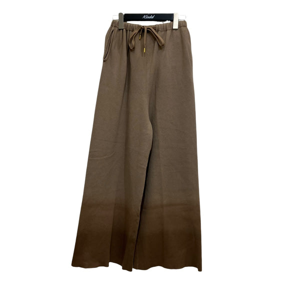 L'Appartement(アパルトモン) 25AWJ．J．MERCER GRADATION KNIT PANTS