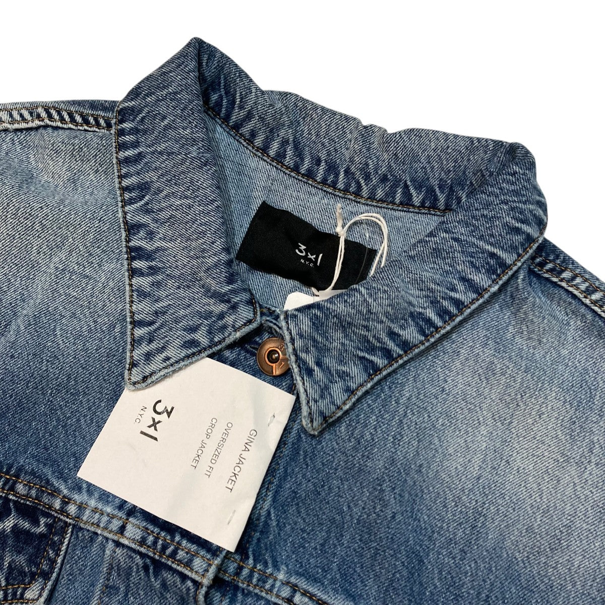 MUSE de Deuxieme Classe 23SS3X1 GINA DENIM SHORTデニムショートジャケット23010521001010 古着・中古-3枚目のアイテム画像