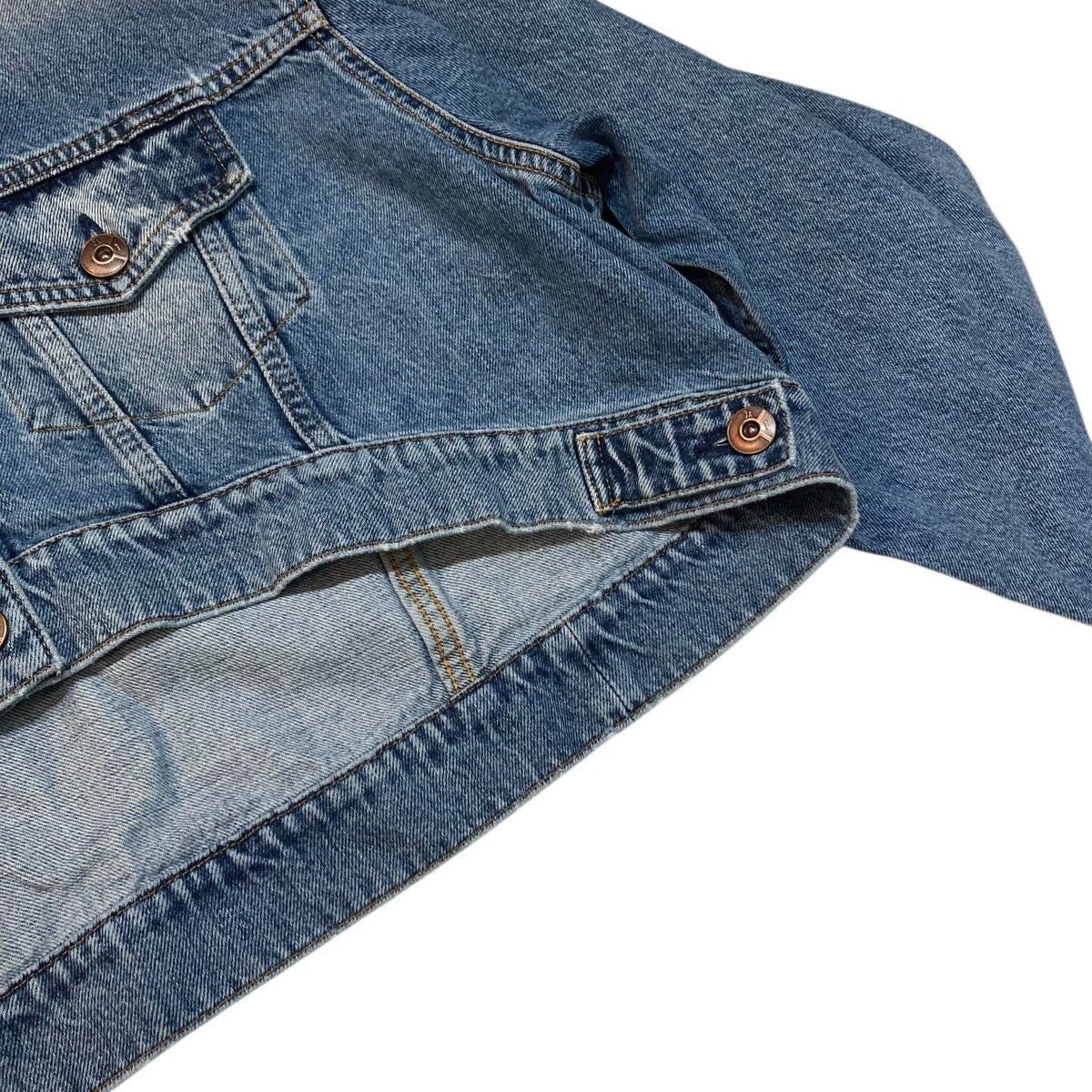 MUSE de Deuxieme Classe 23SS3X1 GINA DENIM SHORTデニムショートジャケット23010521001010 古着・中古-5枚目のアイテム画像