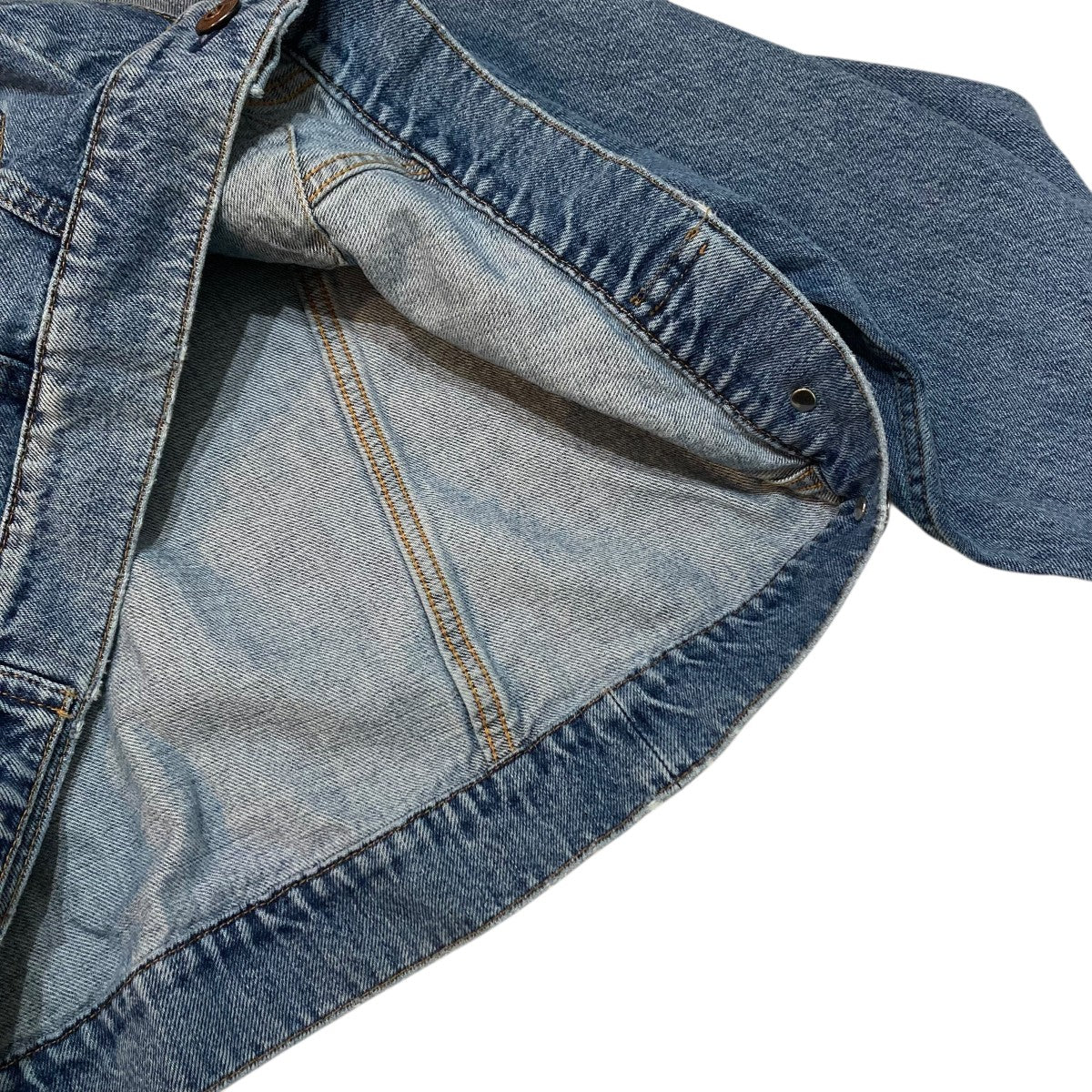 MUSE de Deuxieme Classe 23SS3X1 GINA DENIM SHORTデニムショートジャケット23010521001010 古着・中古-6枚目のアイテム画像