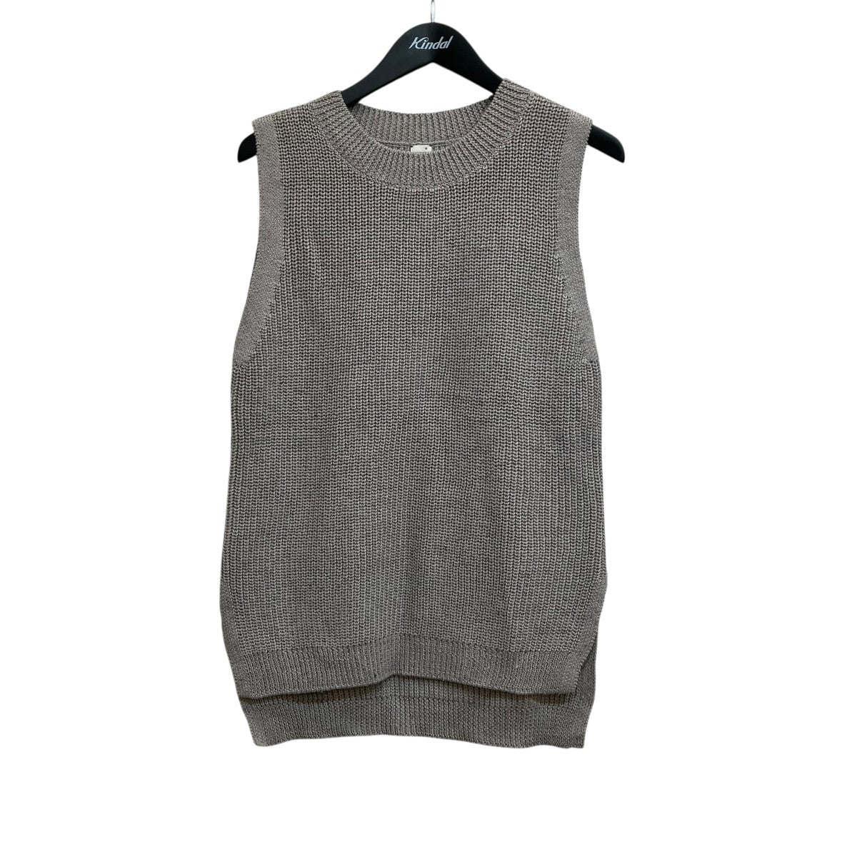 GOOD GRIEF! 23SSL’Appartement別注 Cotton Linen Vestノースリーブニット23080560200010 古着・中古-1枚目のアイテム画像