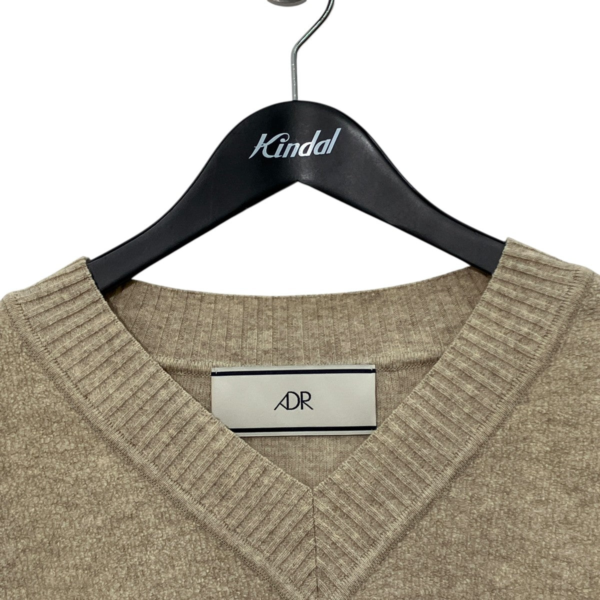 ADR L’Appartement Super 160’s Wool pile Reversible Knit PulloverVネックニット531-3270200 古着・中古-3枚目のアイテム画像