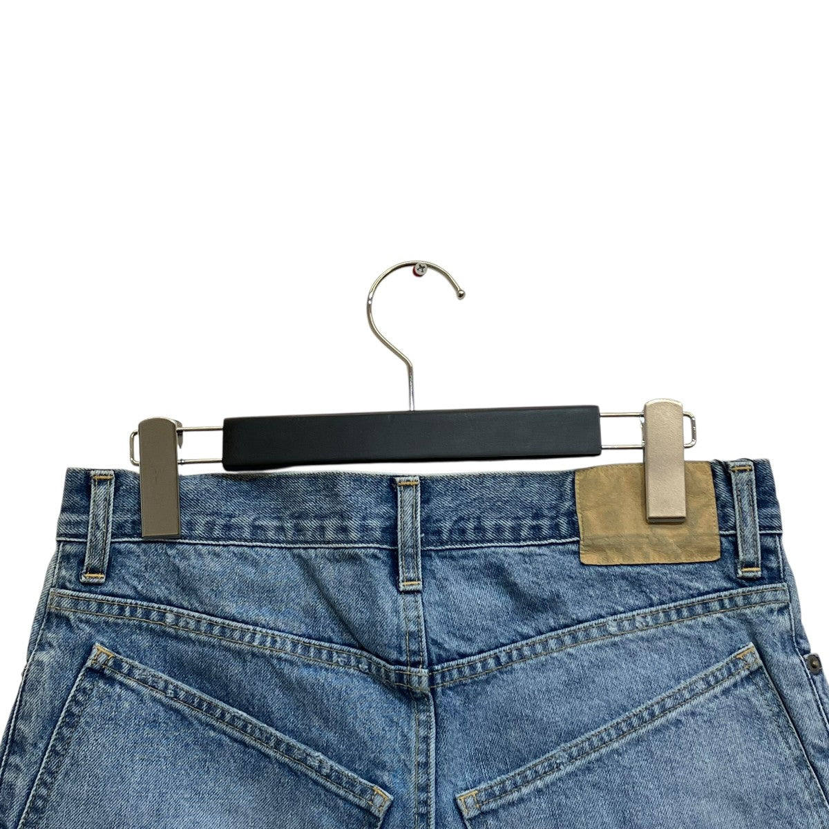 ok．soon(オクスン) original wide denim blueデニムパンツ インディゴ