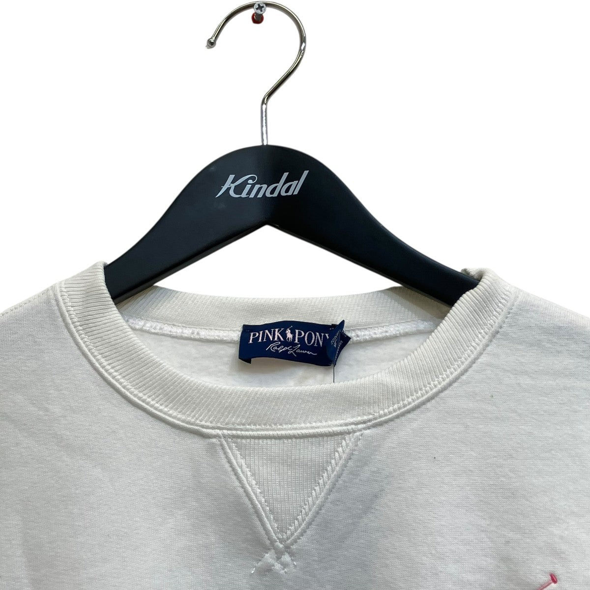 POLO RALPH LAUREN Pink Ponyクルーネックスウェット 古着・中古-3枚目のアイテム画像