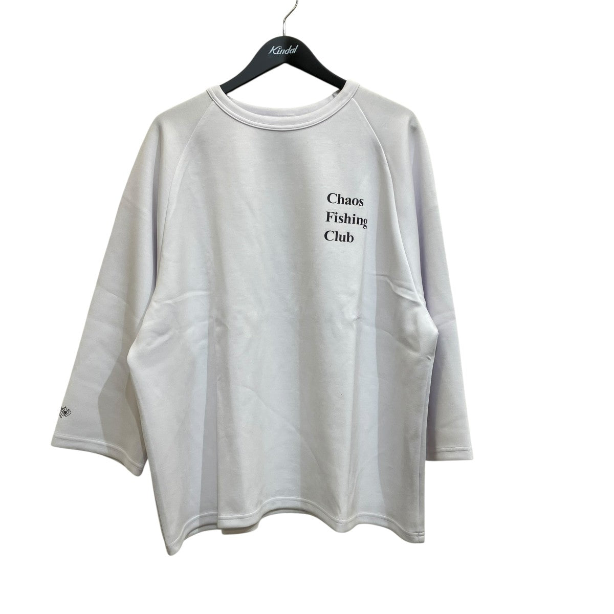 CHAOS FISHING CLUB LOGO RAGLANクルーネックスウェットCFC-24SS-CUT01 古着・中古-1枚目のアイテム画像