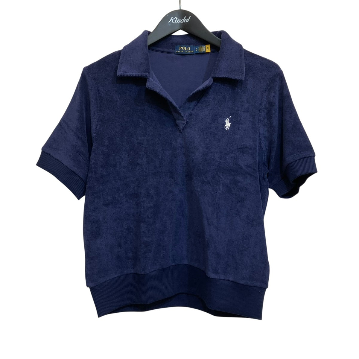 POLO RALPH LAUREN 半袖ニットポロシャツ 古着・中古-1枚目のアイテム画像