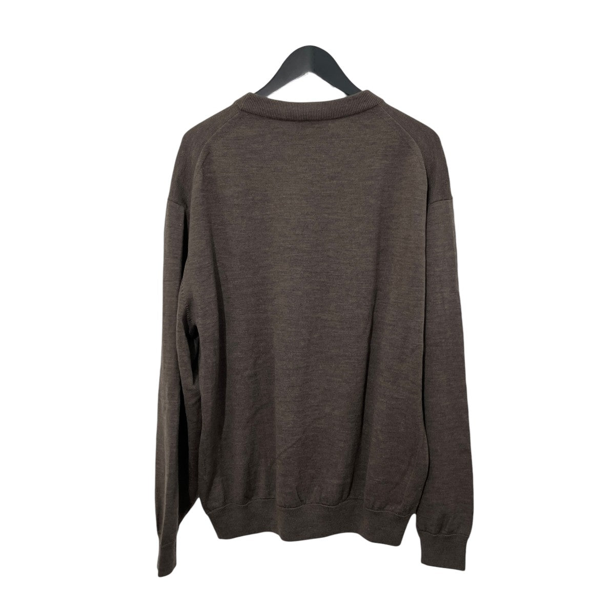 SOLID WOOL CREW NECK PULLOVER KNITクルーネックニット1213-106-3829