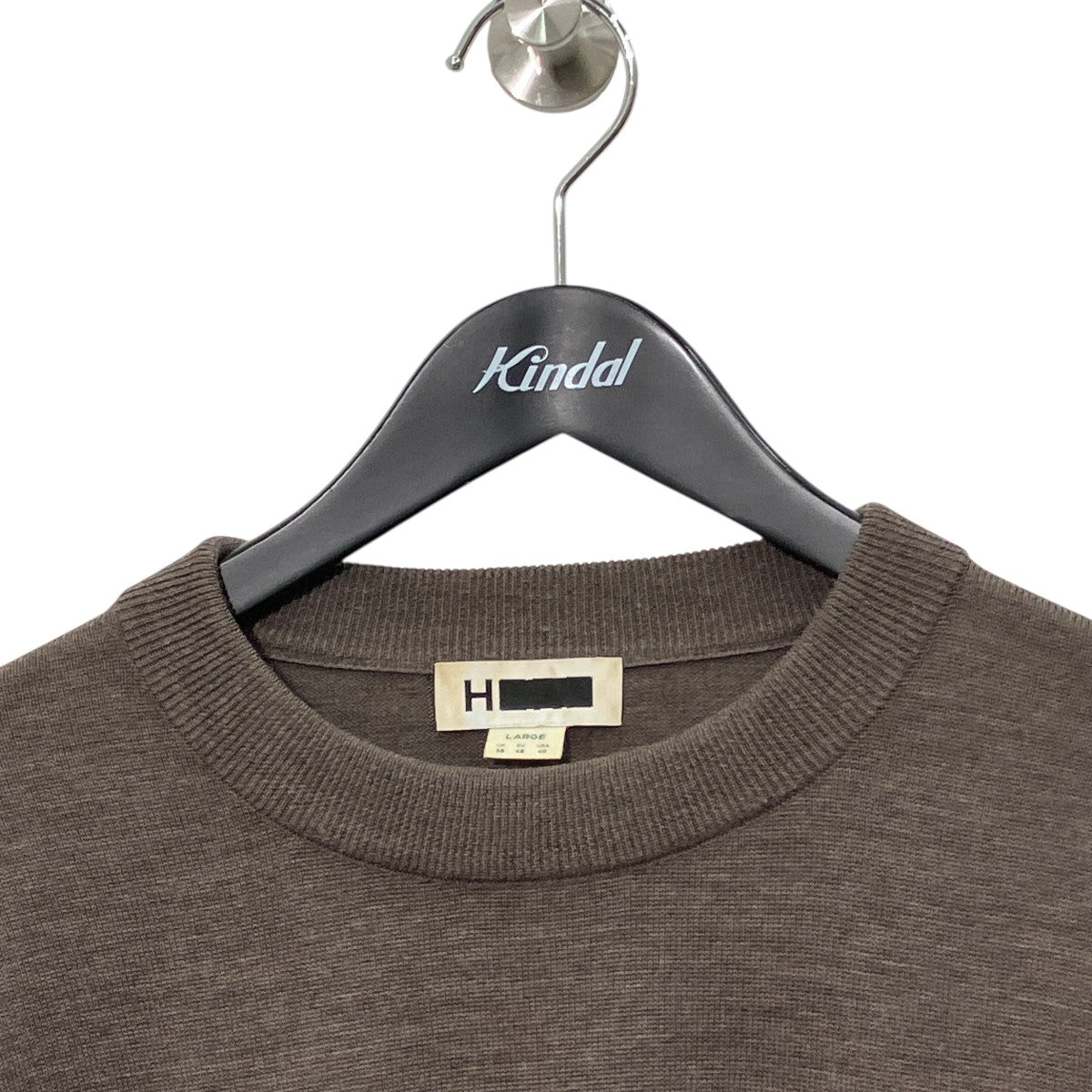 SOLID WOOL CREW NECK PULLOVER KNITクルーネックニット1213-106-3829