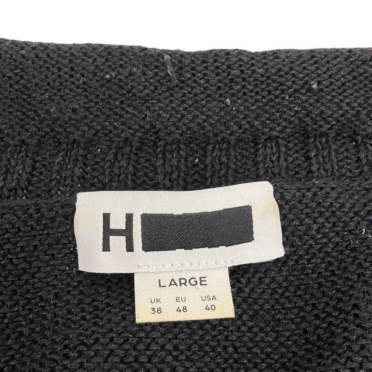H BEAUTY＆YOUTH ROLL NECK KNITロールネックニット1213-105-3635 古着・中古-5枚目のアイテム画像
