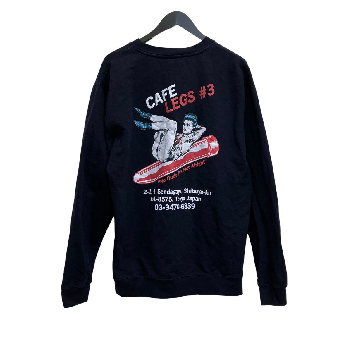 Ron Herman クルーネックスウェット3187300001 古着・中古-2枚目のアイテム画像
