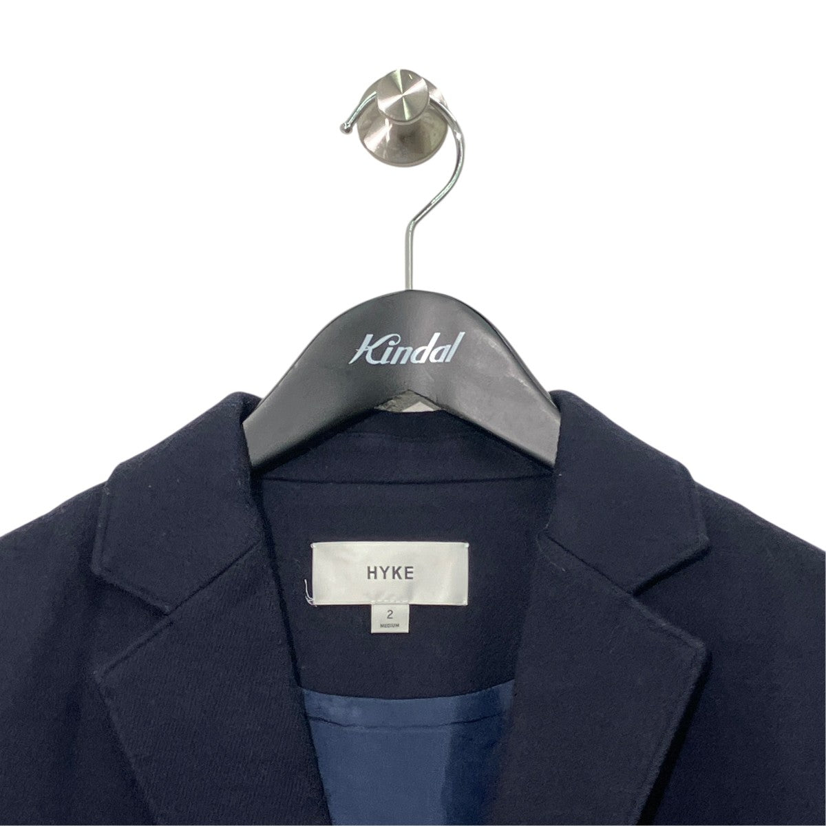 HYKE 23AWWOOL SHOP COATウールコート232-17419 029 古着・中古-3枚目のアイテム画像