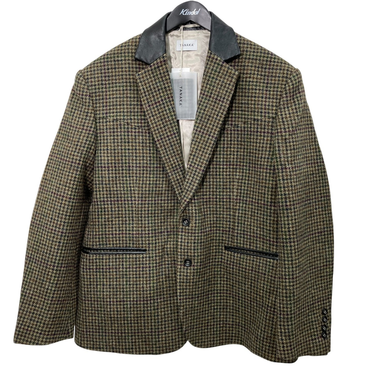 TANAKA SCULPTURE JACKETテーラードジャケットST-227-BC 古着・中古-1枚目のアイテム画像