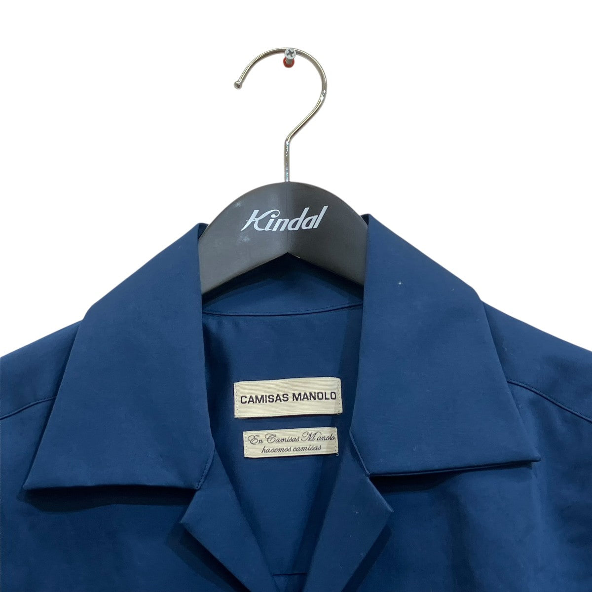 CAMISAS MANOLO 長袖オープンカラーシャツ25011002 古着・中古-3枚目のアイテム画像