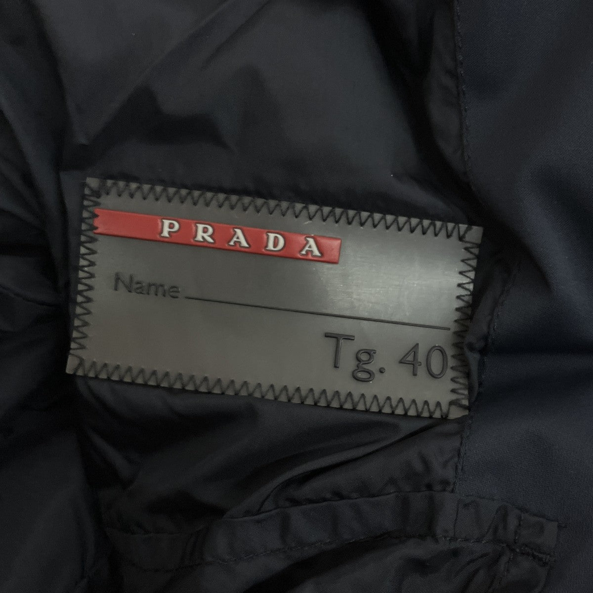 PRADA ダウンジャケット28W060 古着・中古-7枚目のアイテム画像