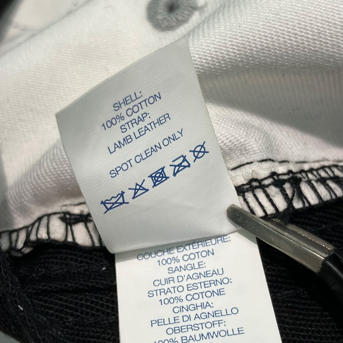 Supreme 25SSWashed Chino Twill Camp Cap Silverキャップ 古着・中古-5枚目のアイテム画像