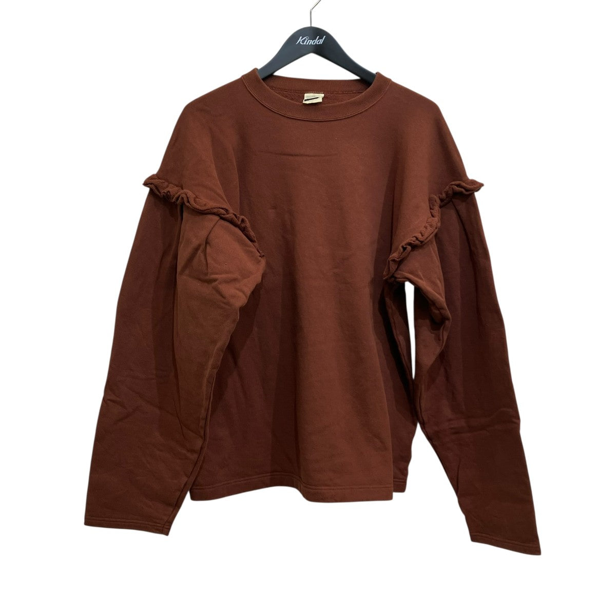 HOLIDAY MINI SWEAT RUFFLE TOPSクルーネックスウェット23201126 古着・中古-1枚目のアイテム画像