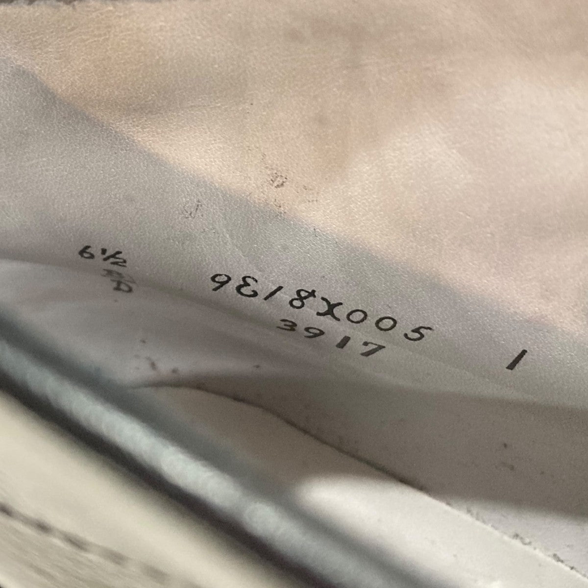 ALDEN STRAIGHT TIP BOOTブーツ3917 古着・中古-6枚目のアイテム画像