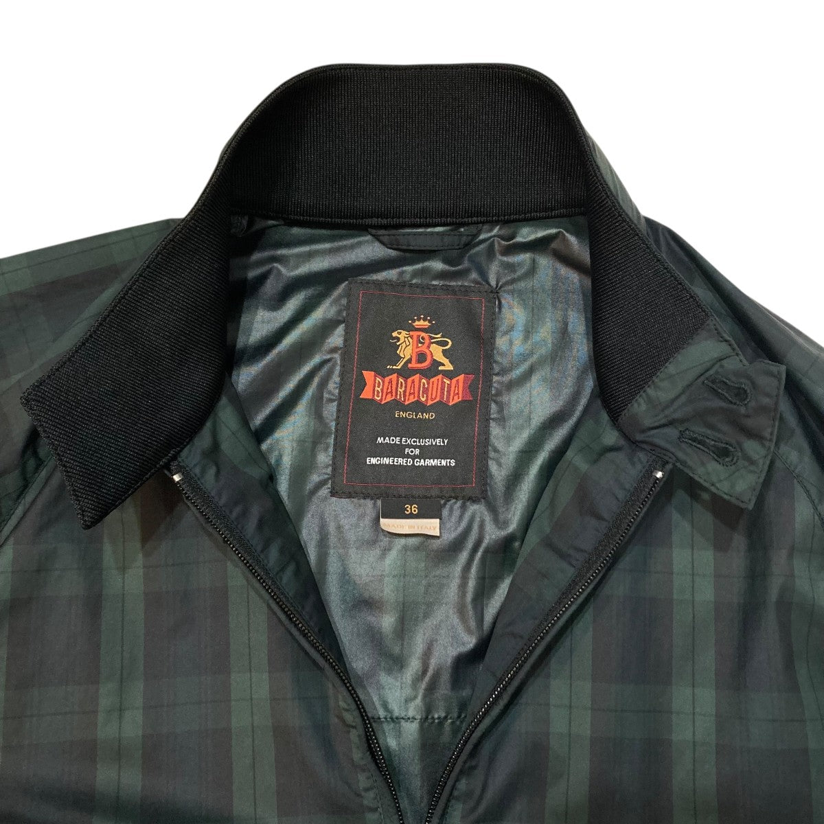 ×BARACUTA EG G9チェックジャケット