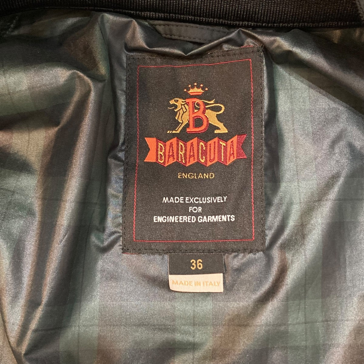 ×BARACUTA EG G9チェックジャケット