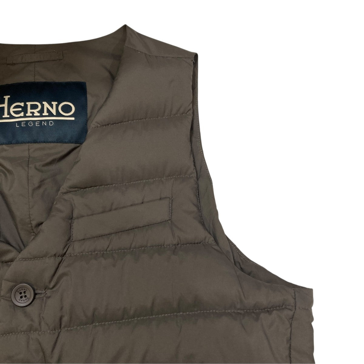 HERNO ダウンベストPI001ULE-19288-2700 古着・中古-4枚目のアイテム画像
