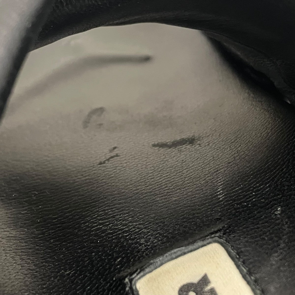 JIL SANDER padded slidesレザーサンダルJ15WP0043 古着・中古-7枚目のアイテム画像