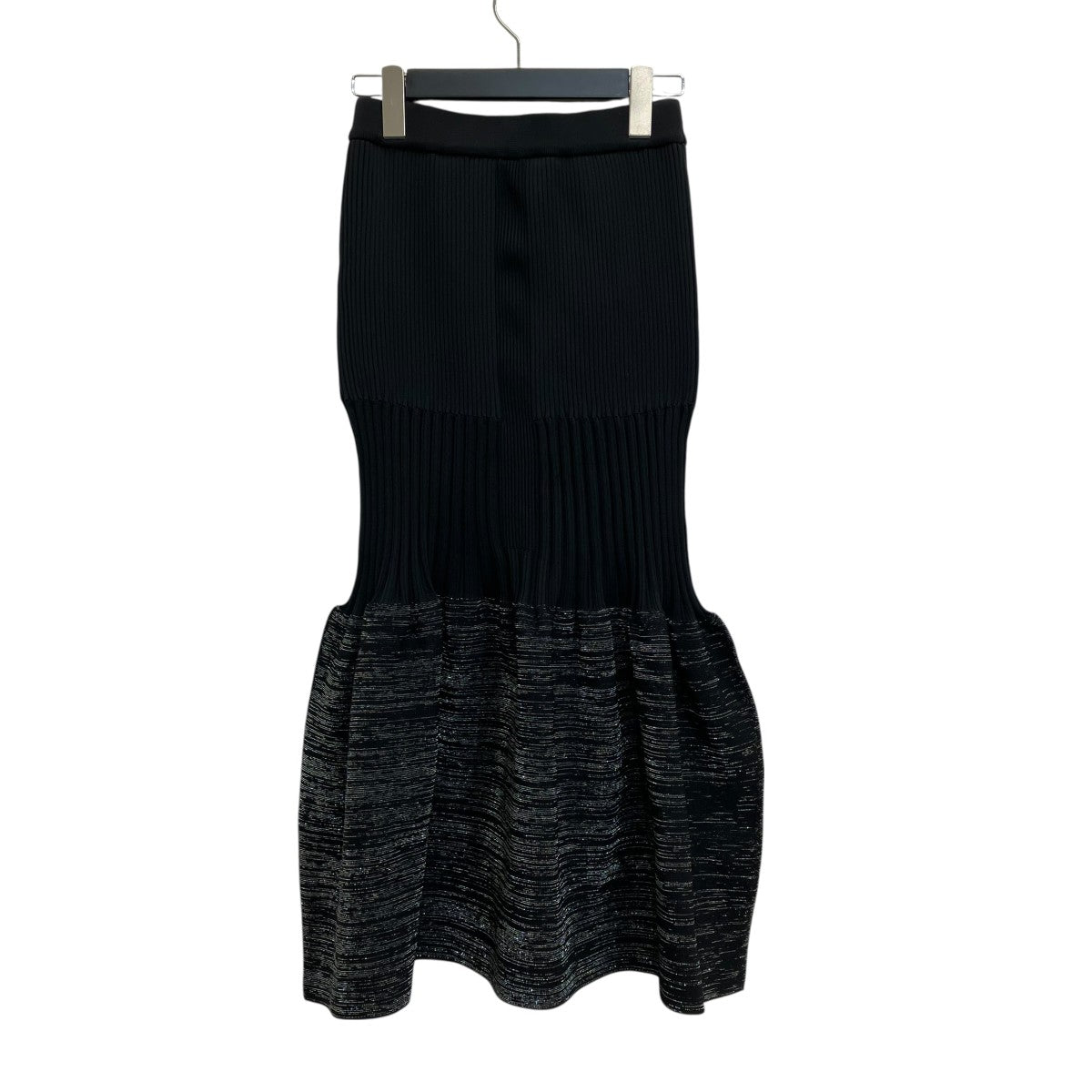 CFCL 23SSFLUTED SKIRT 2 GLITTERマーメイドスカートCF005KG161IST 古着・中古-2枚目のアイテム画像