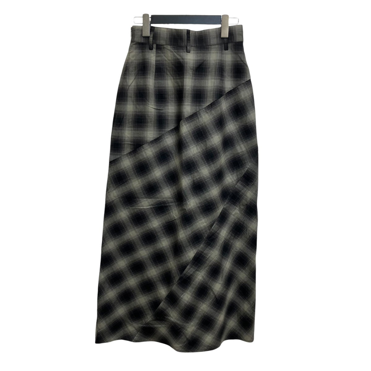 PRANK PROJECT Multi Check Lace-Up Skirtチェックロングスカート31242515101 古着・中古-2枚目のアイテム画像