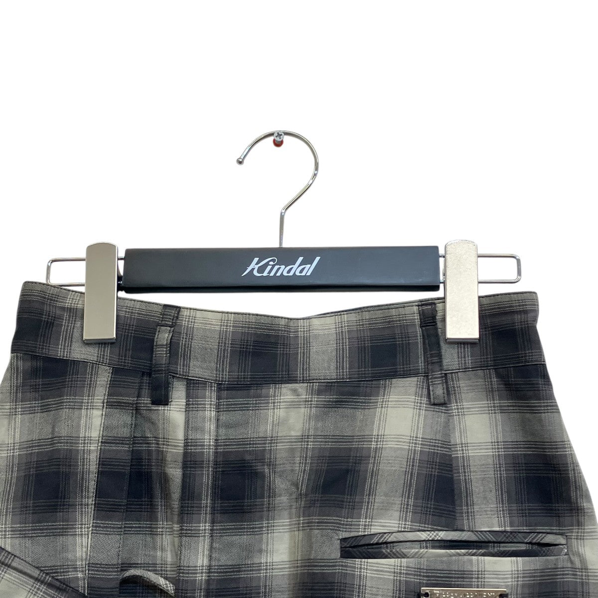 PRANK PROJECT Multi Check Lace-Up Skirtチェックロングスカート31242515101 古着・中古-3枚目のアイテム画像