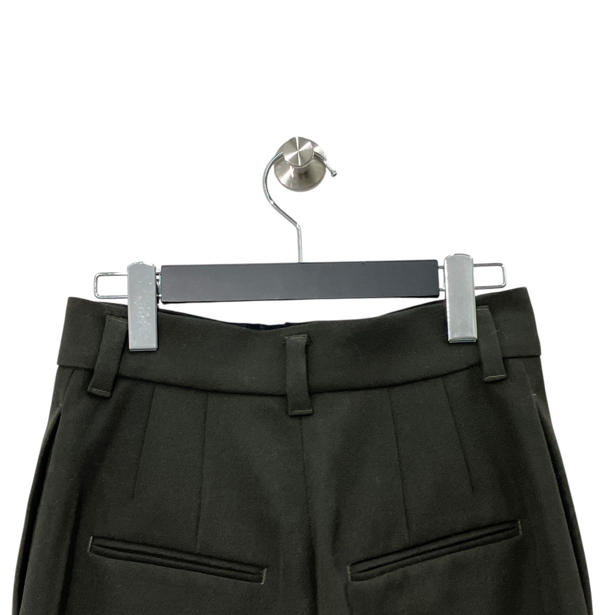 JAVELIN WIDE SILHOUETTE WOOL CADY TROUSERSワイドパンツHM25W813-DOV16
