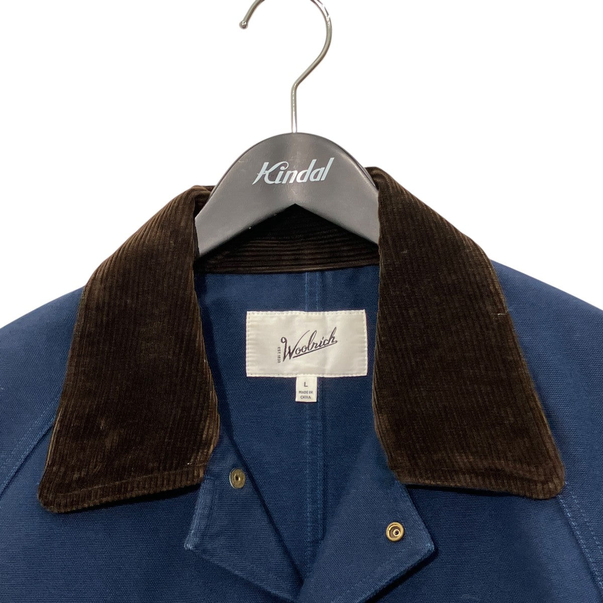 WOOLRICH CORDURA CAMVAS JACKETカバーオールWJOU0150J 古着・中古-3枚目のアイテム画像