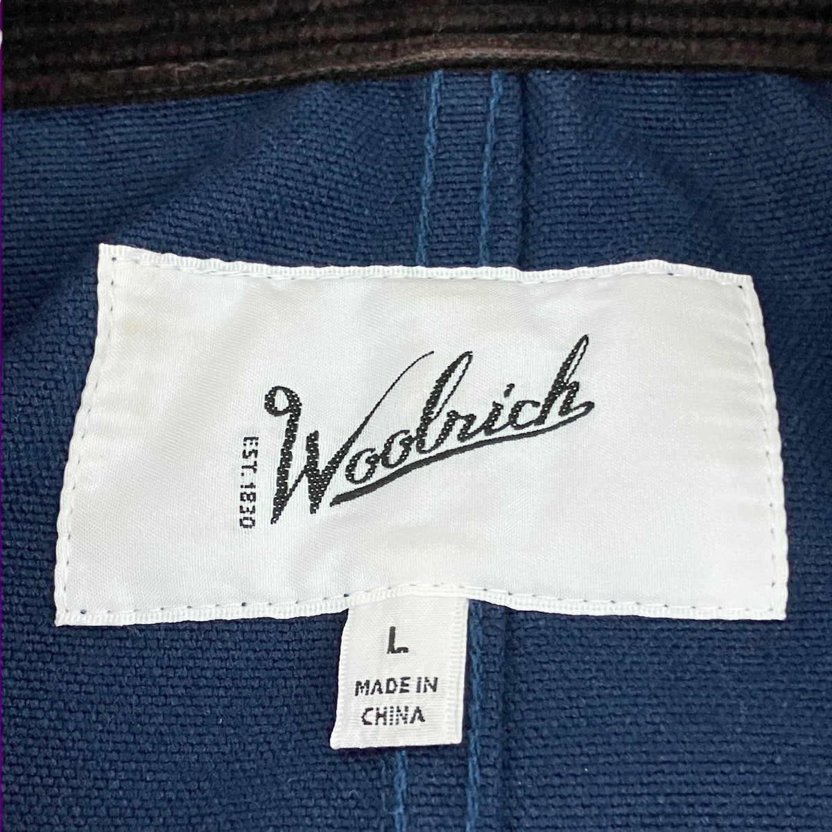 WOOLRICH CORDURA CAMVAS JACKETカバーオールWJOU0150J 古着・中古-5枚目のアイテム画像