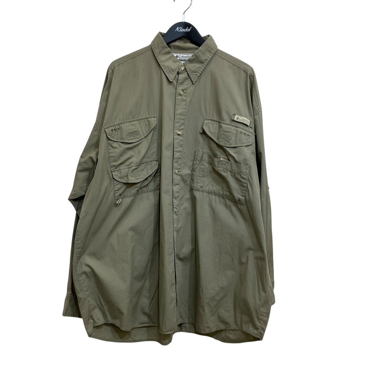 Columbia 長袖フィッシングシャツFM7120 古着・中古-1枚目のアイテム画像