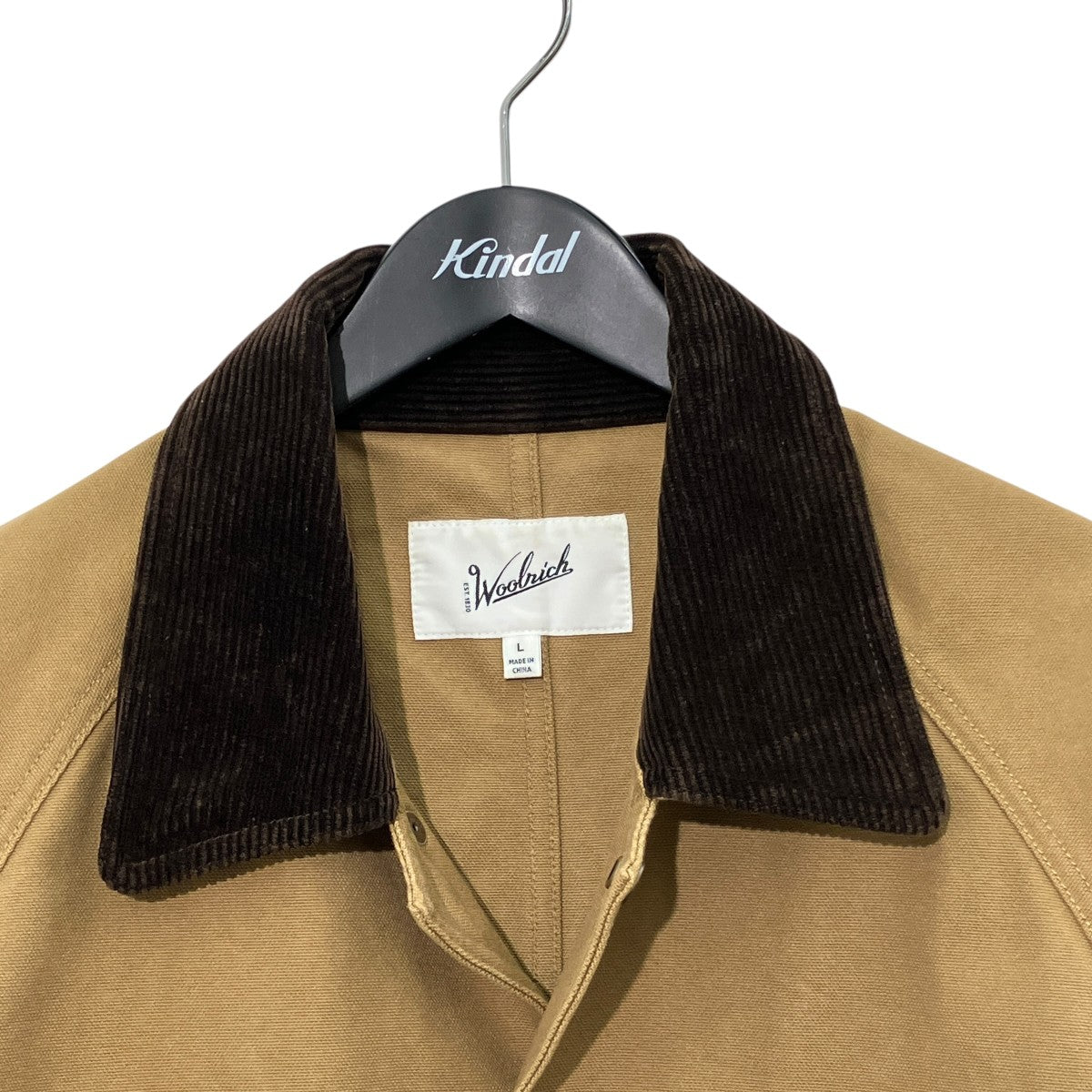 WOOLRICH CORDURA CAMVAS JACKETカバーオールWJOU0150J 古着・中古-3枚目のアイテム画像
