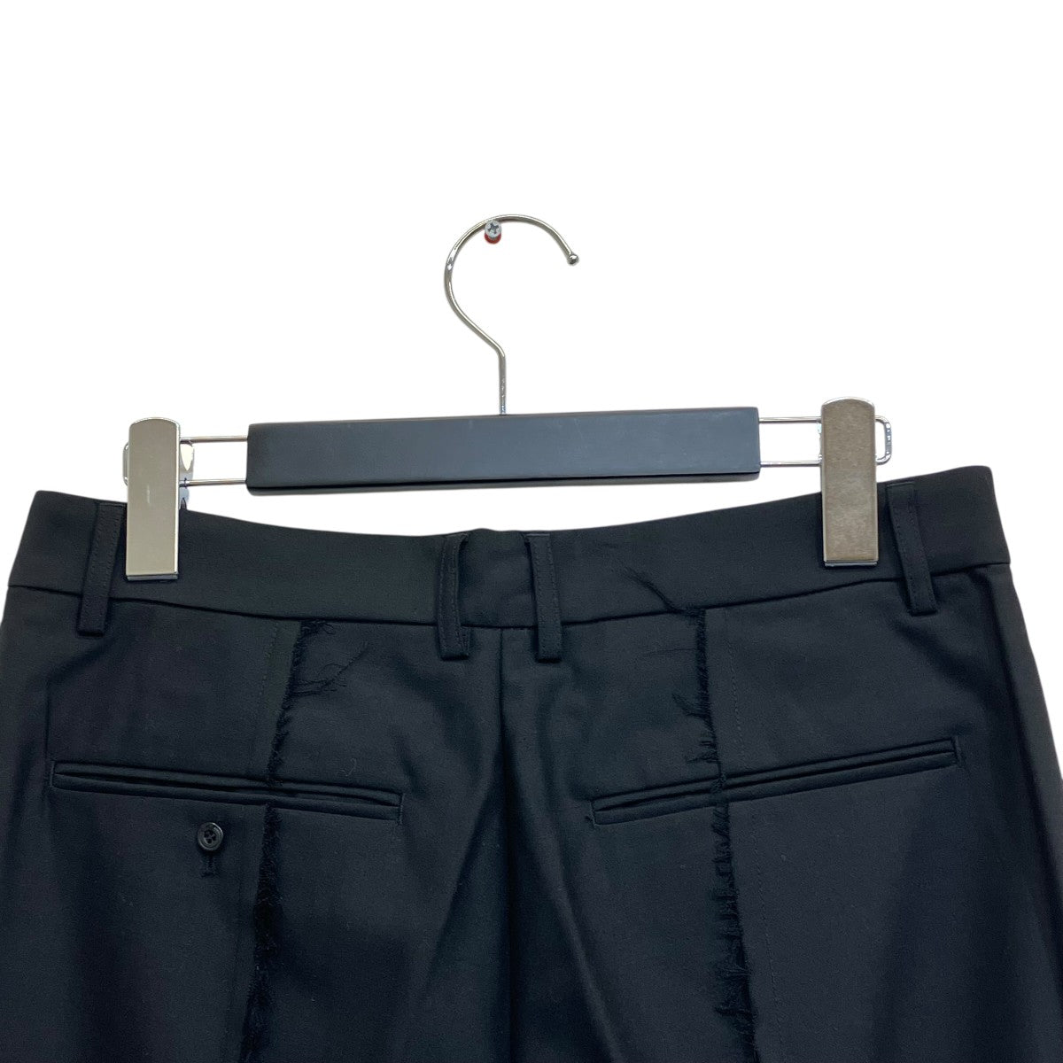 C2H4 Black pants with logoストレートパンツR004-PT070 古着・中古-5枚目のアイテム画像