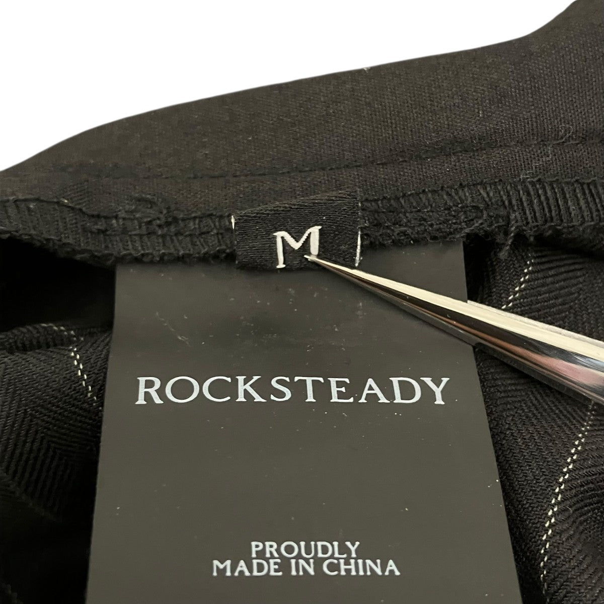 ROCK STEADY ストライプジャガードパンツ 古着・中古-7枚目のアイテム画像